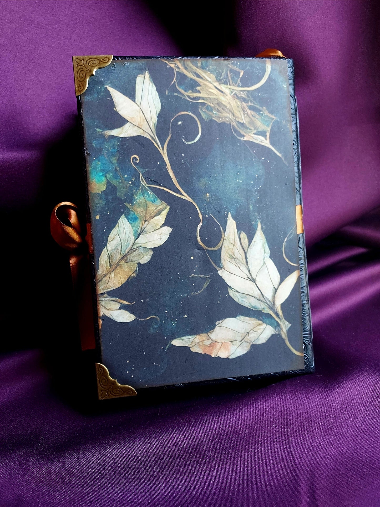 Dark Forest Fairy Junk Journal – Handmade Fantasy Journal, Vintage Woodland Ephemera Notebook, Whimsical Scrapbook, Cottage core Gift