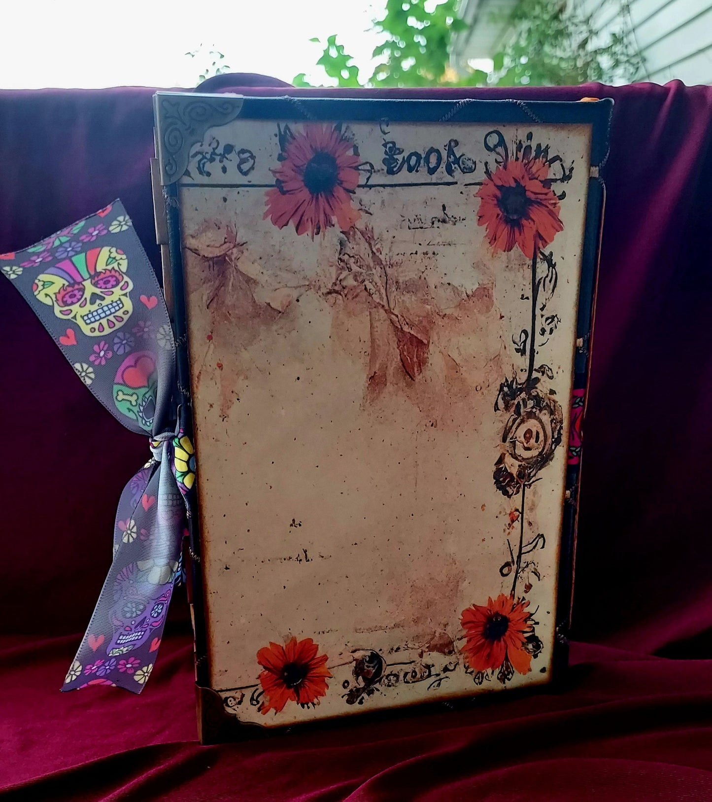 Day of the Dead/ Halloween Themed Junk Journal