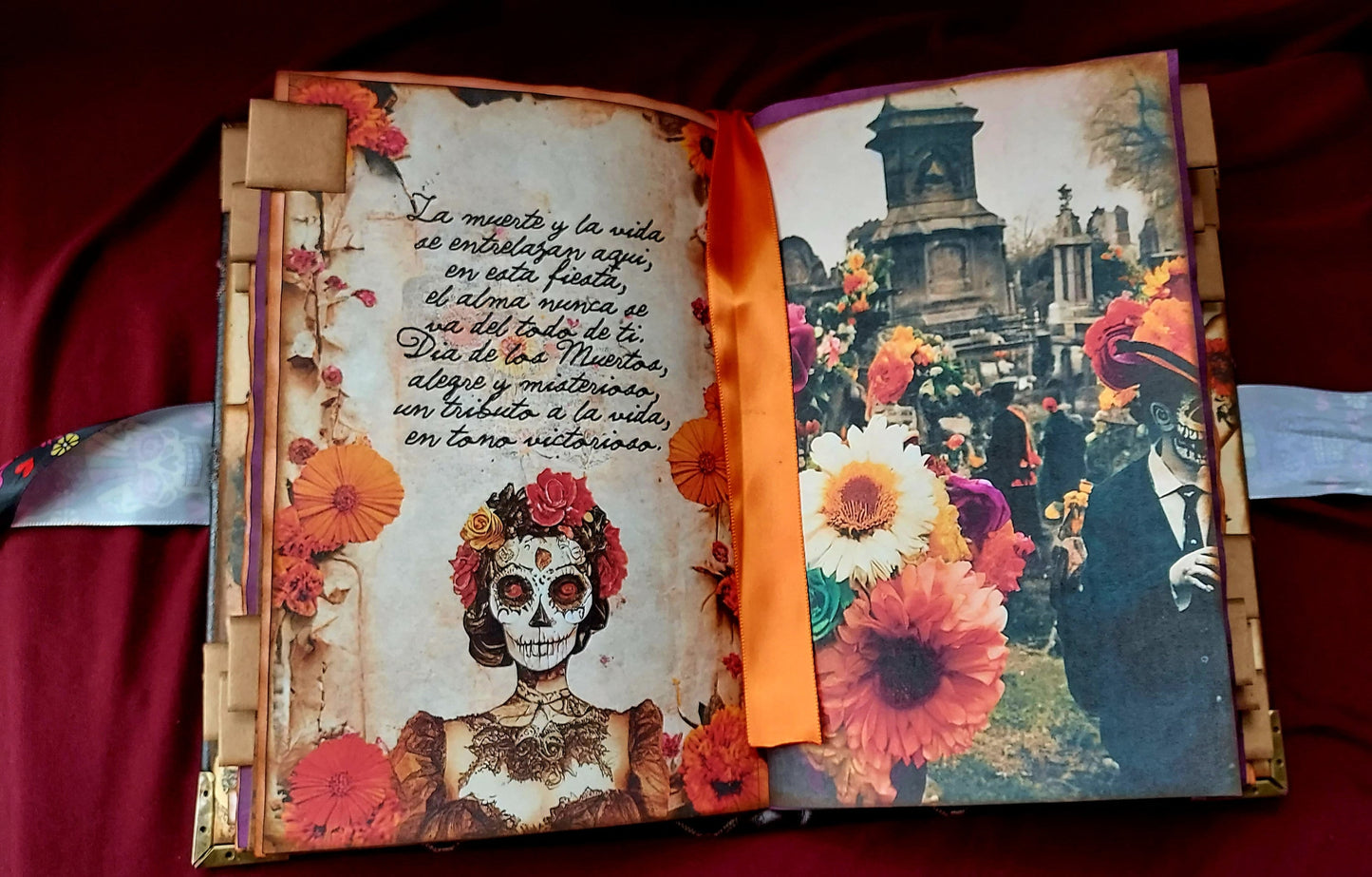 Day of the Dead/ Halloween Themed Junk Journal