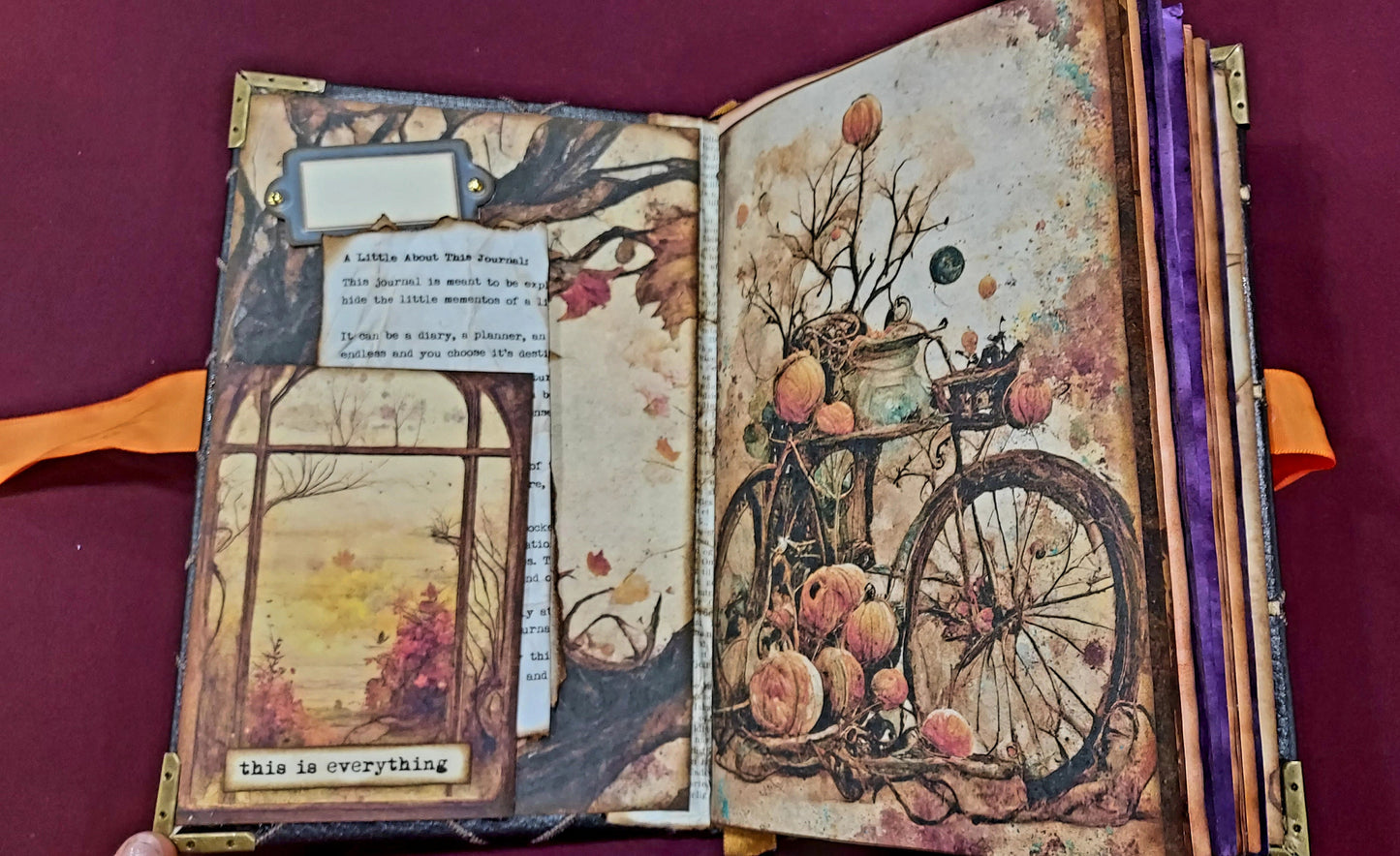 Fall Cottage Junk Journal