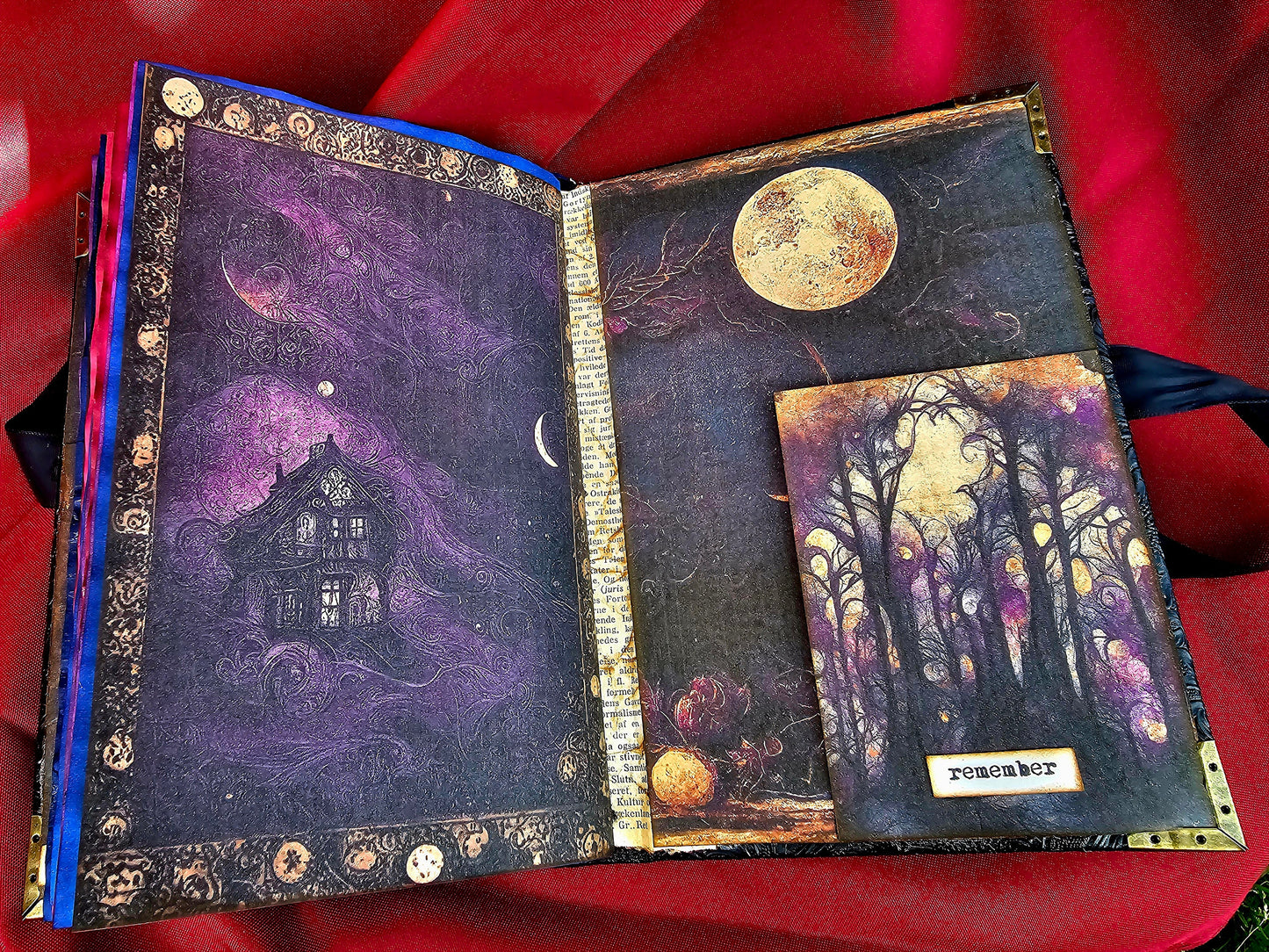 Gothic Nocturnal Junk Journal