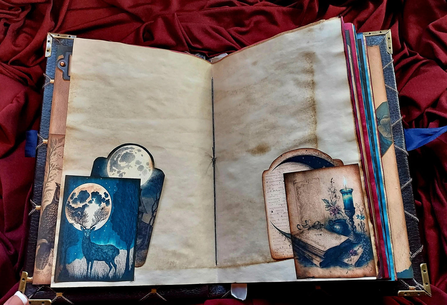 Moonlight Gothic Witch Junk Journal