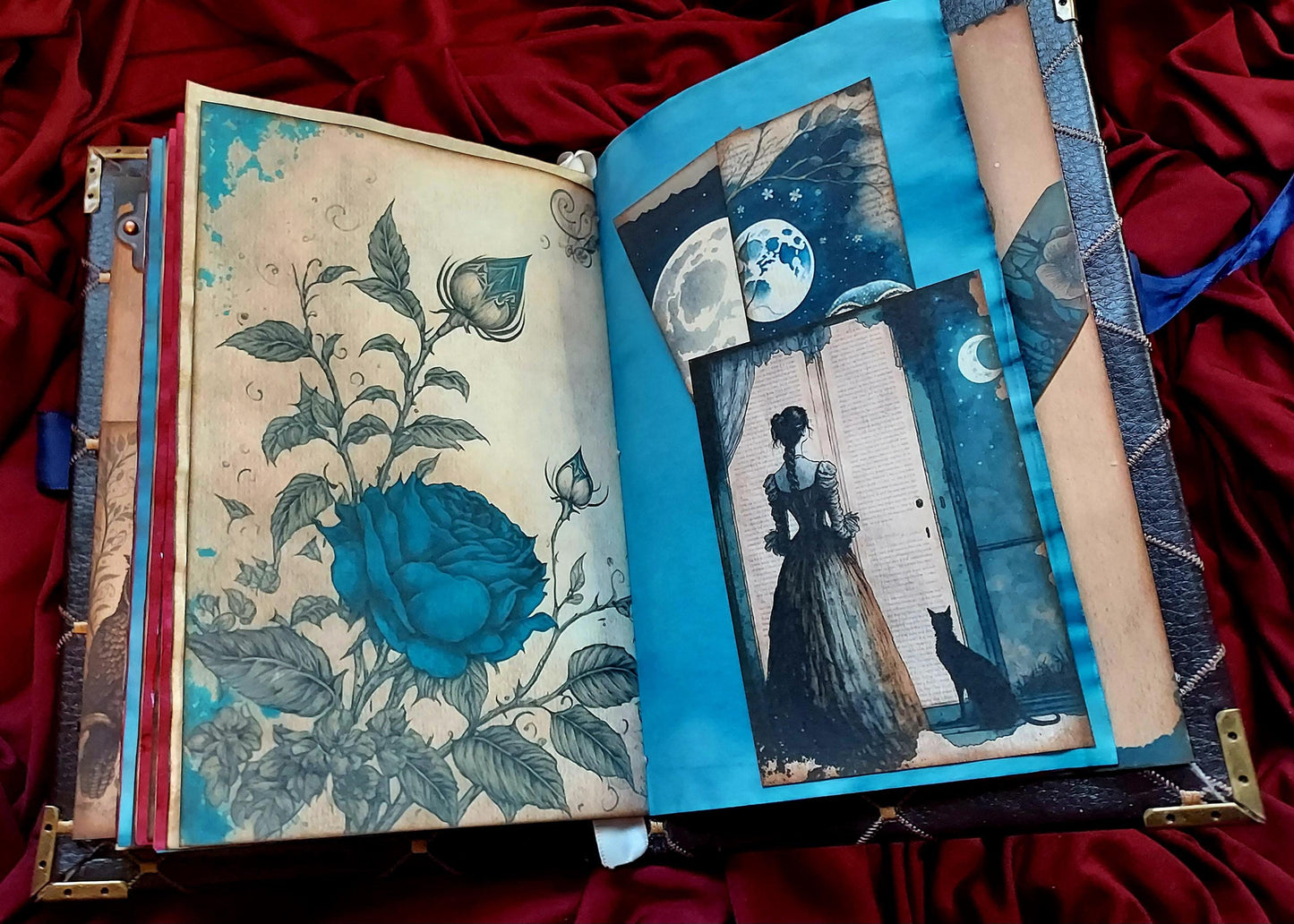 Moonlight Gothic Witch Junk Journal