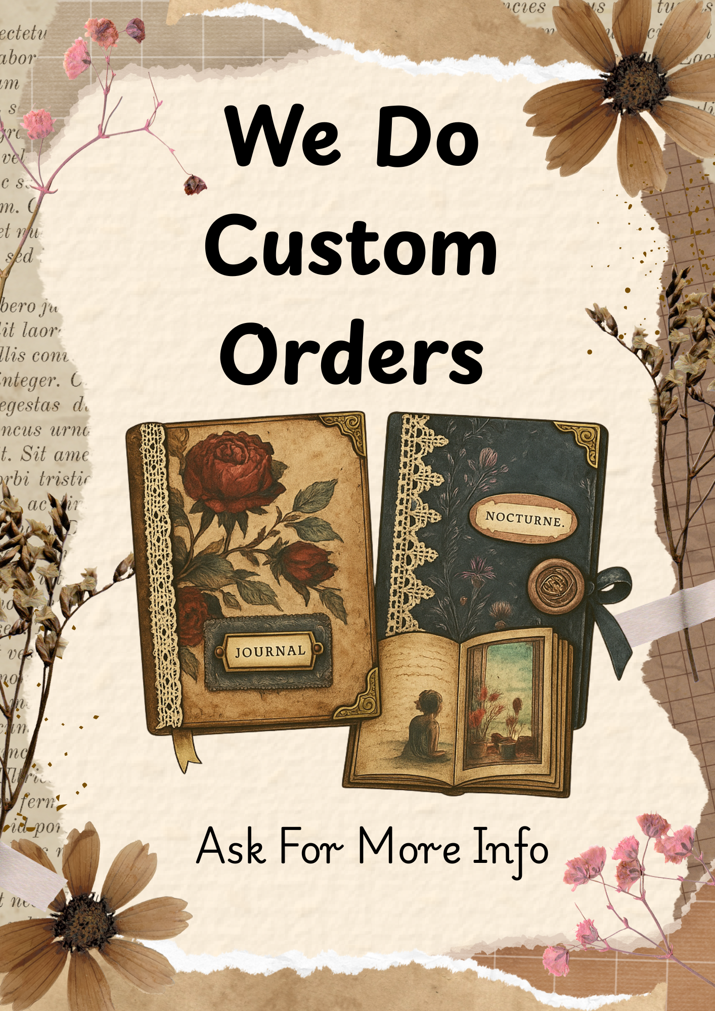 Custom Orders & Gift Cards