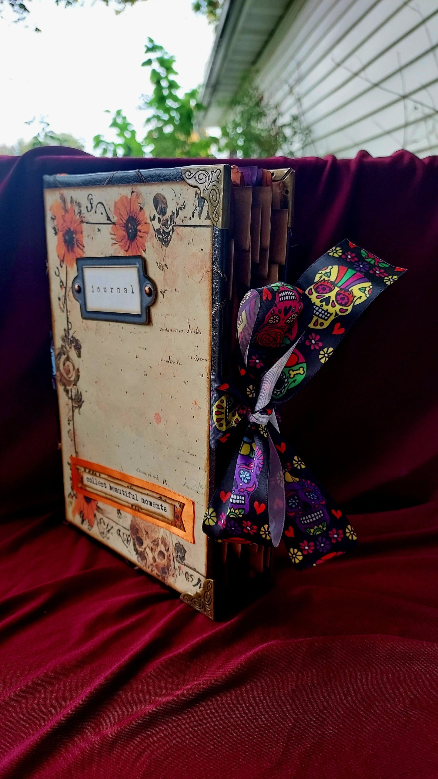 Day of the Dead/ Halloween Themed Junk Journal