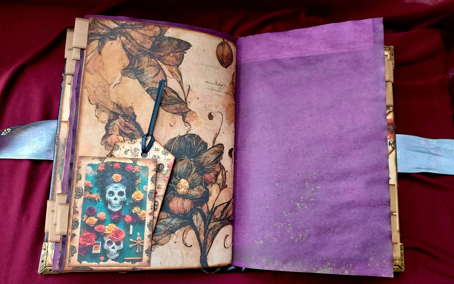 Day of the Dead/ Halloween Themed Junk Journal
