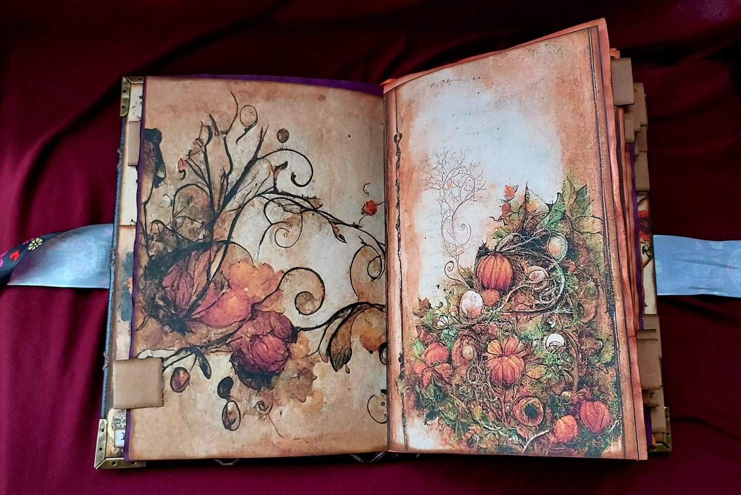 Day of the Dead/ Halloween Themed Junk Journal