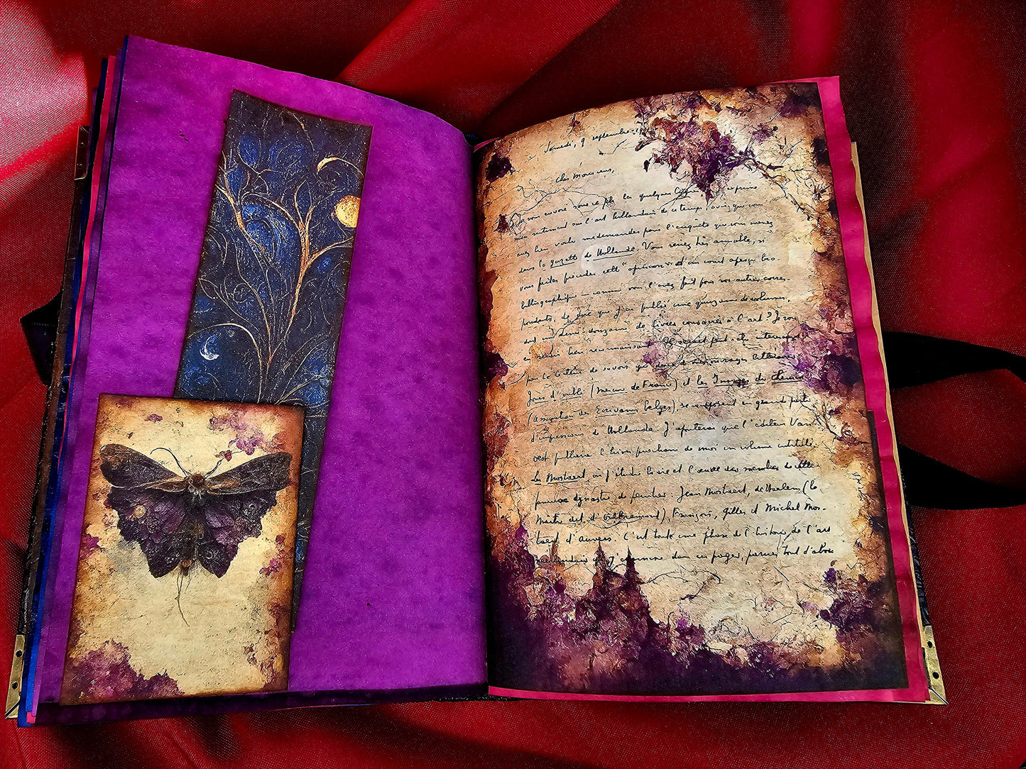 Gothic Nocturnal Junk Journal