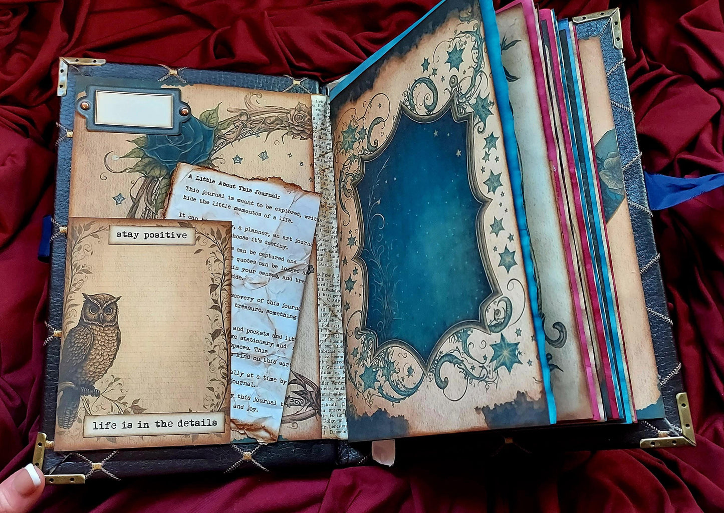 Moonlight Gothic Witch Junk Journal
